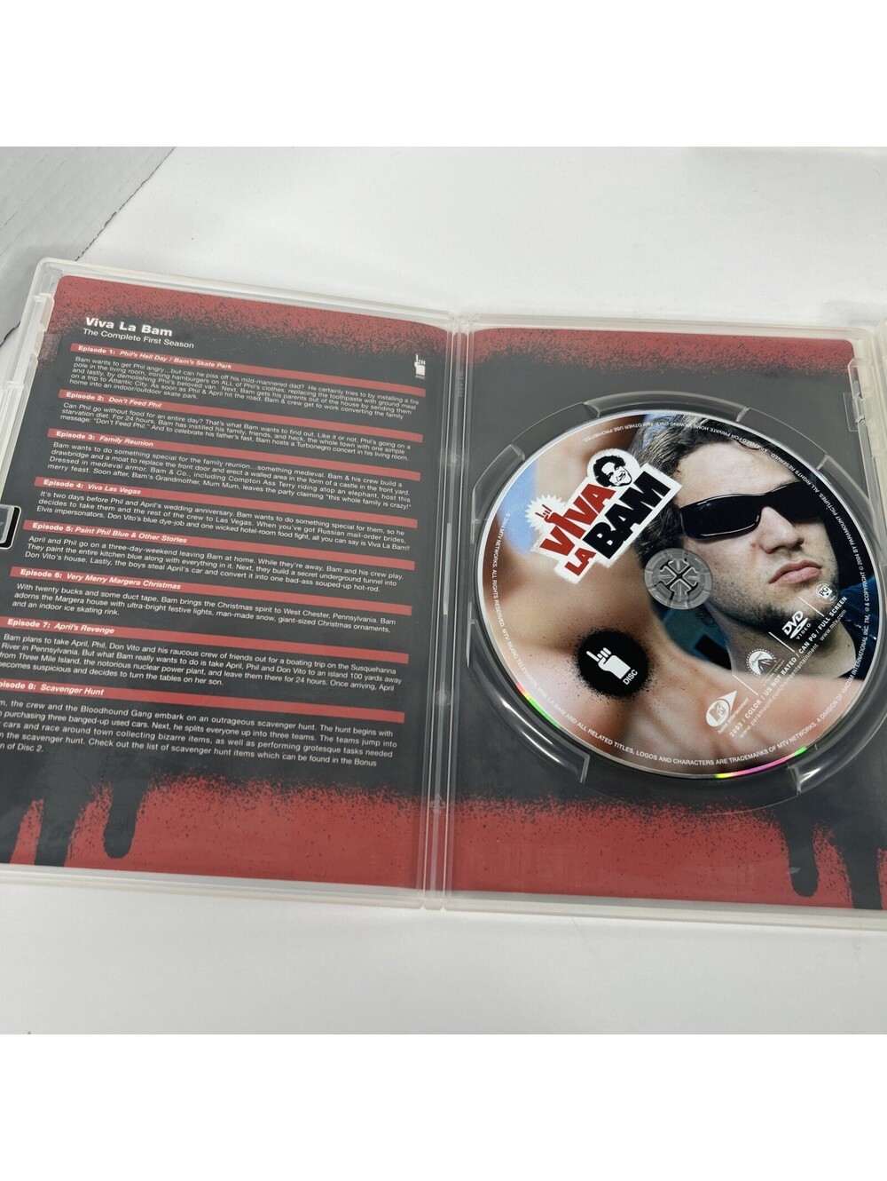 Viva La Bam The Complete First Season 2-Disc DVD Set 2003 Ban Magera MTV Tested - Picture 11 of 15